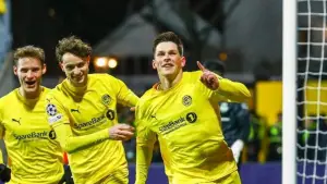 Bodo/Glimt berhasil meraih kemenangan atas Sporting Lisbon dengan skor 3-0. (Sumber: Instagram/@bodoglimt)