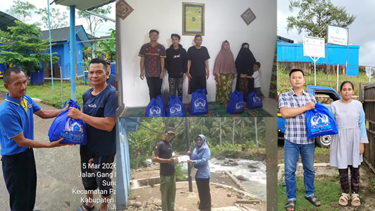2.000 Paket Sembako dan THR Dibagikan Perumdam TJM Kabupaten Sukabumi Sambut Idul Fitri 1447 H
