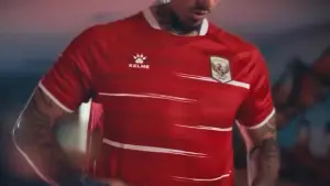 Jersey Timnas Indonesia terbaru dari apparel Kelme (Sumber: Instagram/@timnasindonesia)