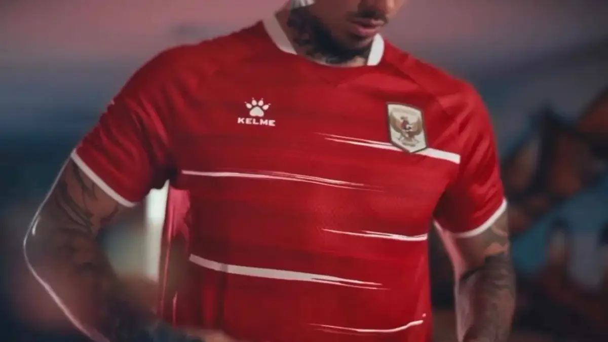 Baru Diluncurkan, Jersey Timnas Indonesia dari Kelme Banjir Kritik Warganet