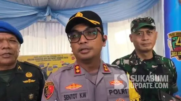 Kapolres Sukabumi Kota, AKBP Sentot Kunto Wibowo. (Sumber Foto: SU/Turangga Anom)