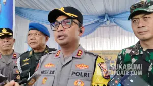 Kapolres Sukabumi Kota AKBP Sentot Kunto Wibowo. (Sumber : SU/Turangga Anom)