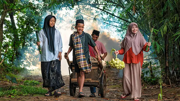 Ilustrasi - Lilikuran, Hitungan Lama Orang Sunda yang Menghidupkan Suasana Menjelang Lebaran. (Sumber : pexels.com/@anggit priyandani).