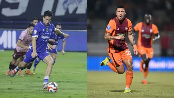 Persib Bandung akan menghadapi Borneo FC dilaga tunda pekan ke-21 Super League 2025/2026 (Sumber: web/persib.co.id & web/borneofc.id)