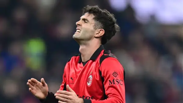 Christian Pulisic saat membela AC Milan di ajang Serie A (Sumber: web/en.as.com)