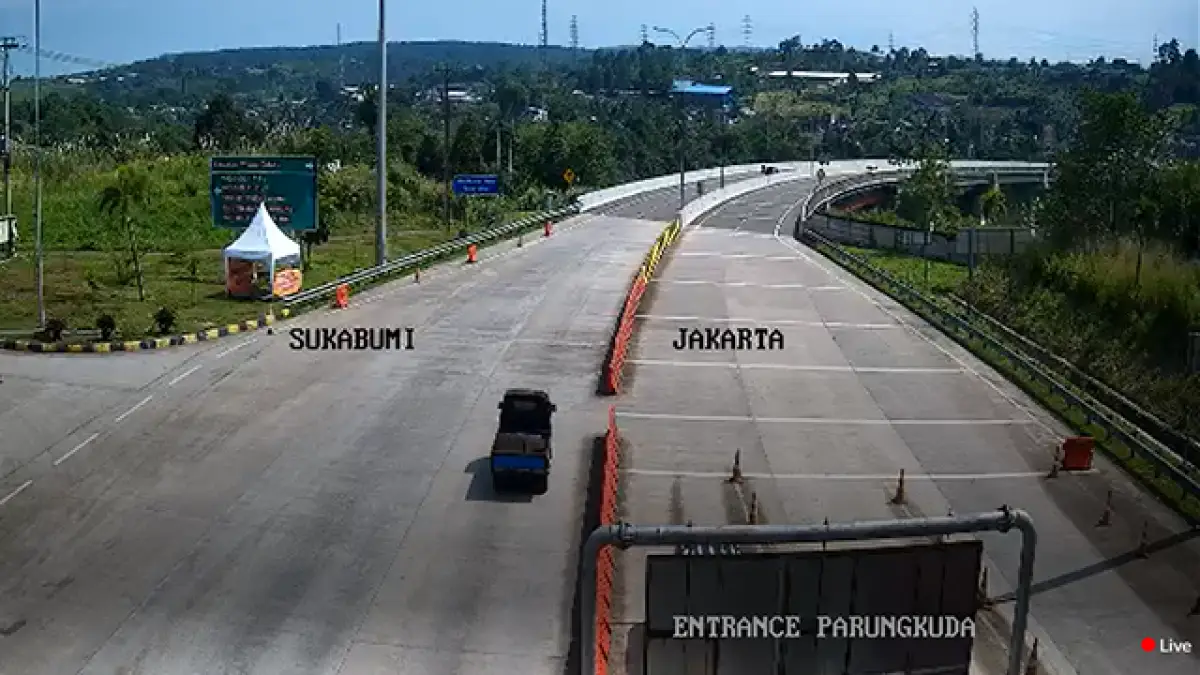Link Live Streaming CCTV Jalan Tol Ciawi-Sukabumi, Hindari Macet Saat Mudik Lebaran 2026