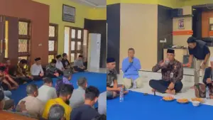 Suasana buka puasa bersama di Kantor Bapenda Kabupaten Sukabumi, Senin (16/3/2026). (Sumber Foto: IG Bapenda Kabupaten Sukabumi)