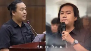 Andrie Yunus, Aktivis Kontras yang disiram air keras oleh OTK di Jakarta | Foto : Istimewa