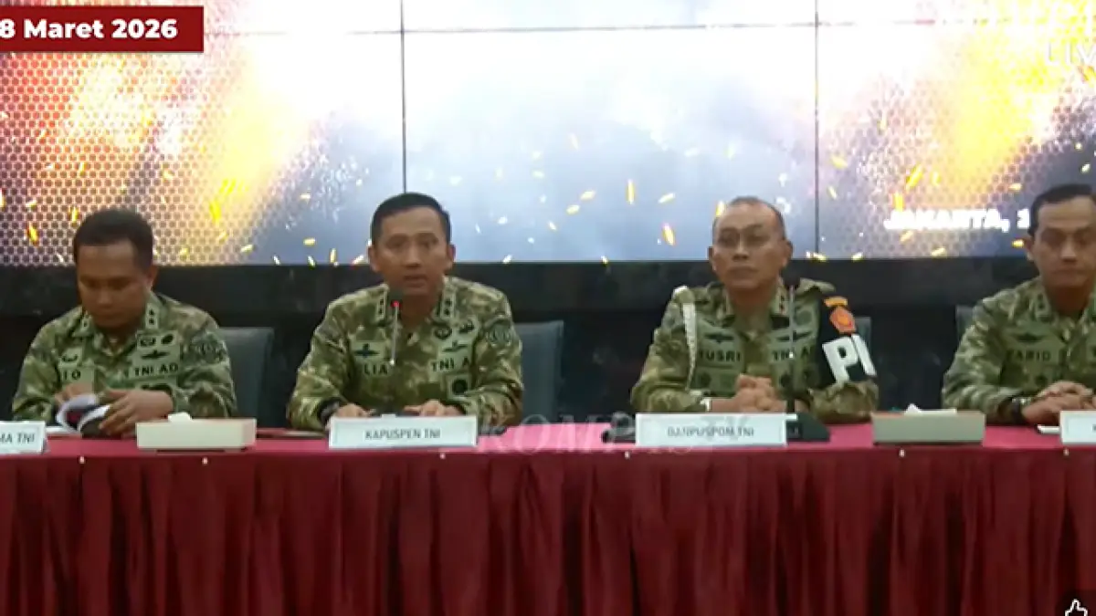 4 Prajurit TNI Ditahan Terkait Dugaan Penyiraman Air Keras Andrie Yunus