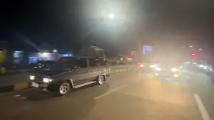 Arus mudik lebaran tahun 2026 di Exit Tol Parungkuda Sukabumi. Rabu (18/3/2026). (Sumber: Istimewa)
