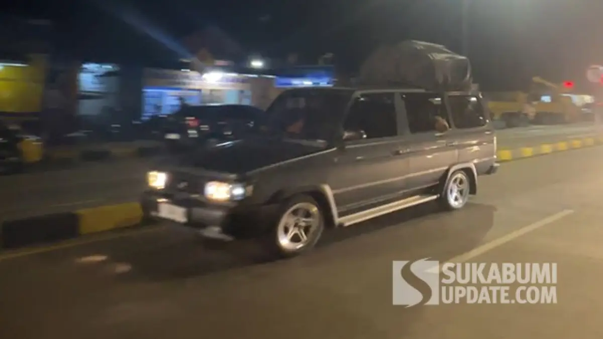 H-3 Arus Mudik Sukabumi Melonjak: 2.400 Kendaraan Padati Tol Bocimi Seksi 3
