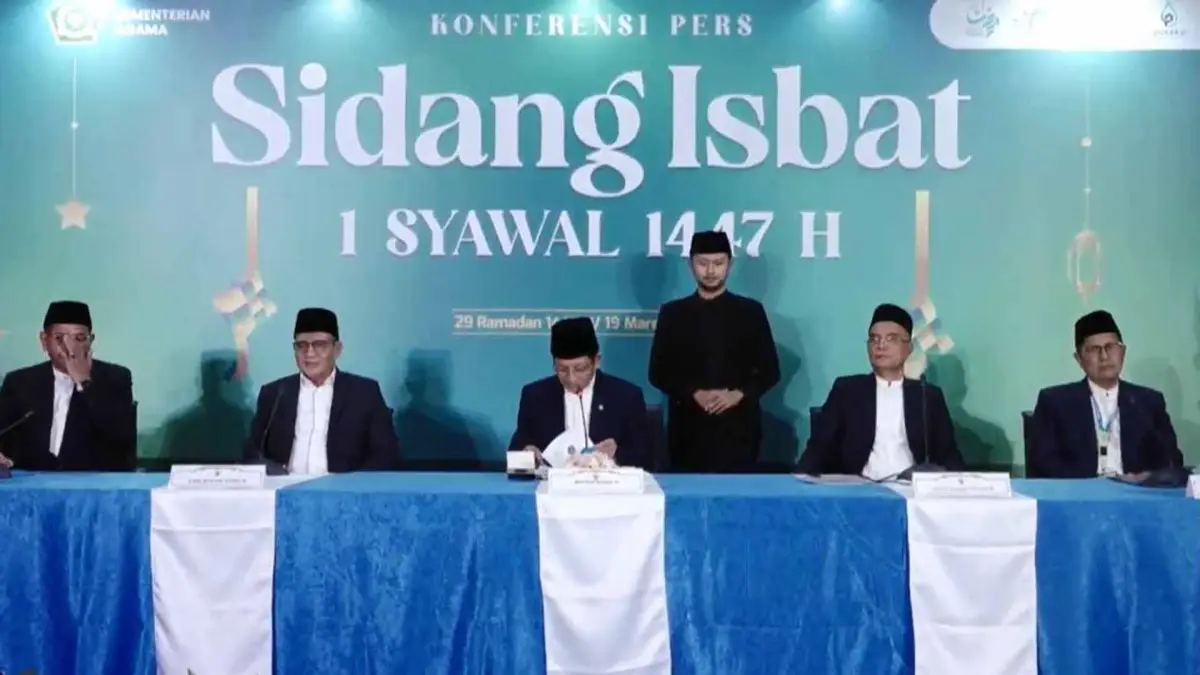 Pemerintah Tetapkan Hari Raya Idulfitri 2026 Jatuh pada Sabtu 21 Maret