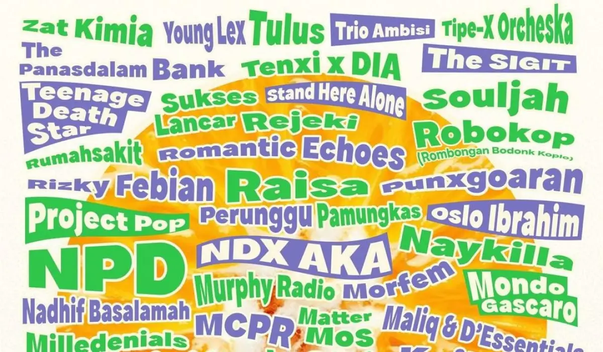 Line-Up Fase Pertama Pestapora 2026, Menampilkan Musisi Lintas Generasi