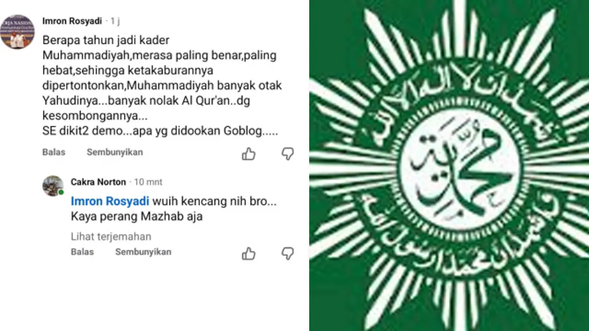 Ujaran Kebencian di Momen Lebaran Muhammadiyah Sukabumi, Warga FKDB Dipecat dan Dipolisikan