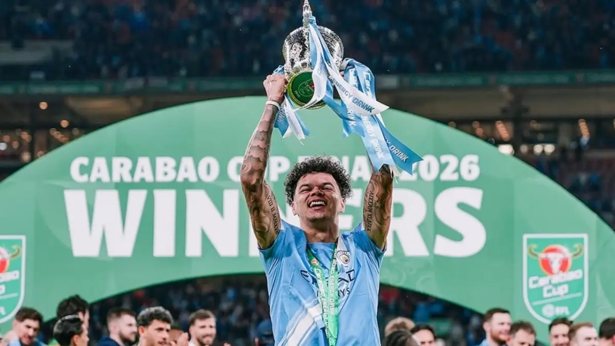Dua Gol O’Reilly Bawa Manchester City Juara Carabao Cup, Arsenal Gagal Quadruple