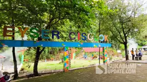Kawasan Wisata Geyser Cisolok, Sukabumi. (Sumber: SU/Ilyas Supendi)