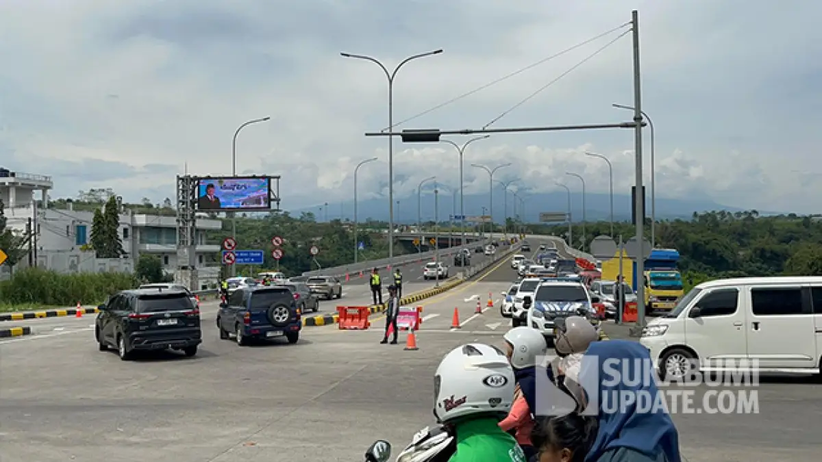 Urai Kemacetan, One Way Kembali Diterapkan dari Simpang Ratu hingga Exit Tol Parungkuda