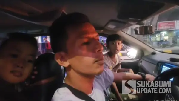 Sopian (40), pemudik asal Ciomas, Bogor | Foto : Sukabumiupdate