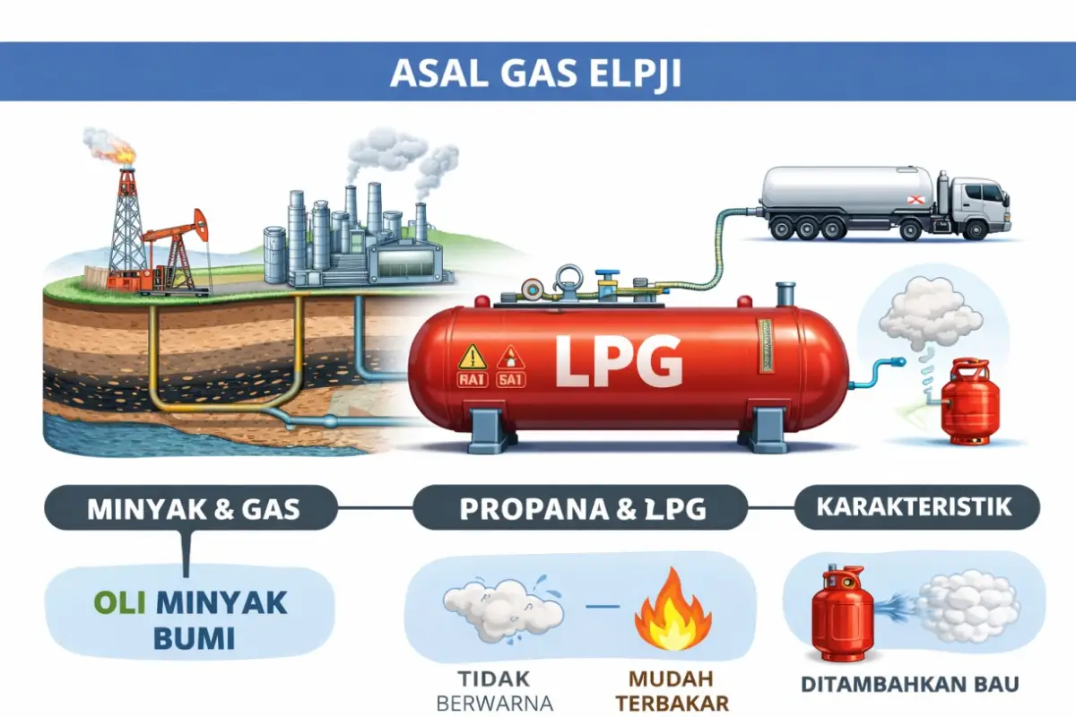Mengenal Gas LPG: Jenis, Sifat, Darimana Asal dan Bagaimana Cara Mengolahnya