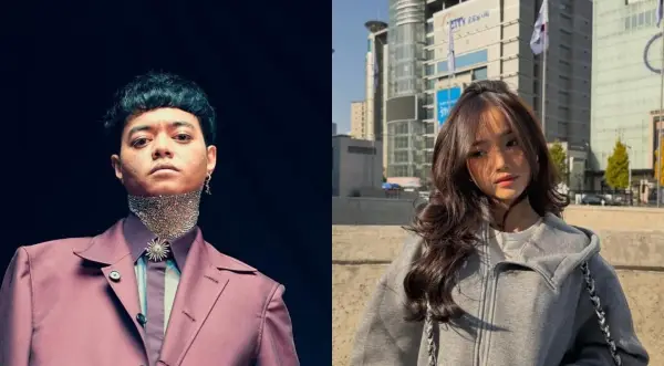 Momen Reza Arap Salah Tingkah di Depan Fuji dalam Marapthon 3 Curi Perhatian (Sumber : Instagram/@ybarap dan fuji_an)