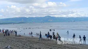 Pantai RTH Citepus. (Sumber : SU/Ilyas).