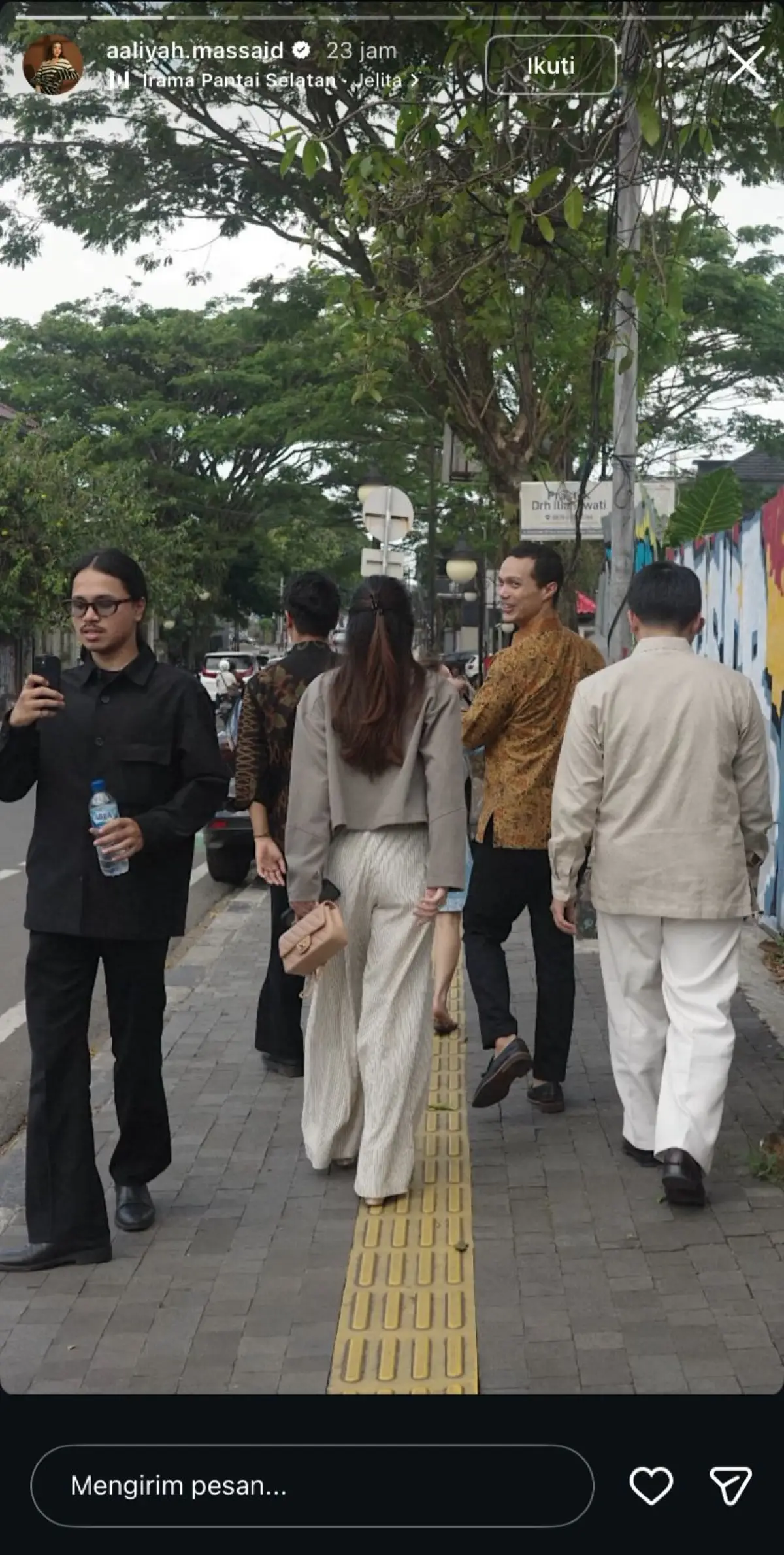 Momen Keseruan Thariq Halilintar dan Aaliyah Massaid Saat Berkunjung ke Sukabumi