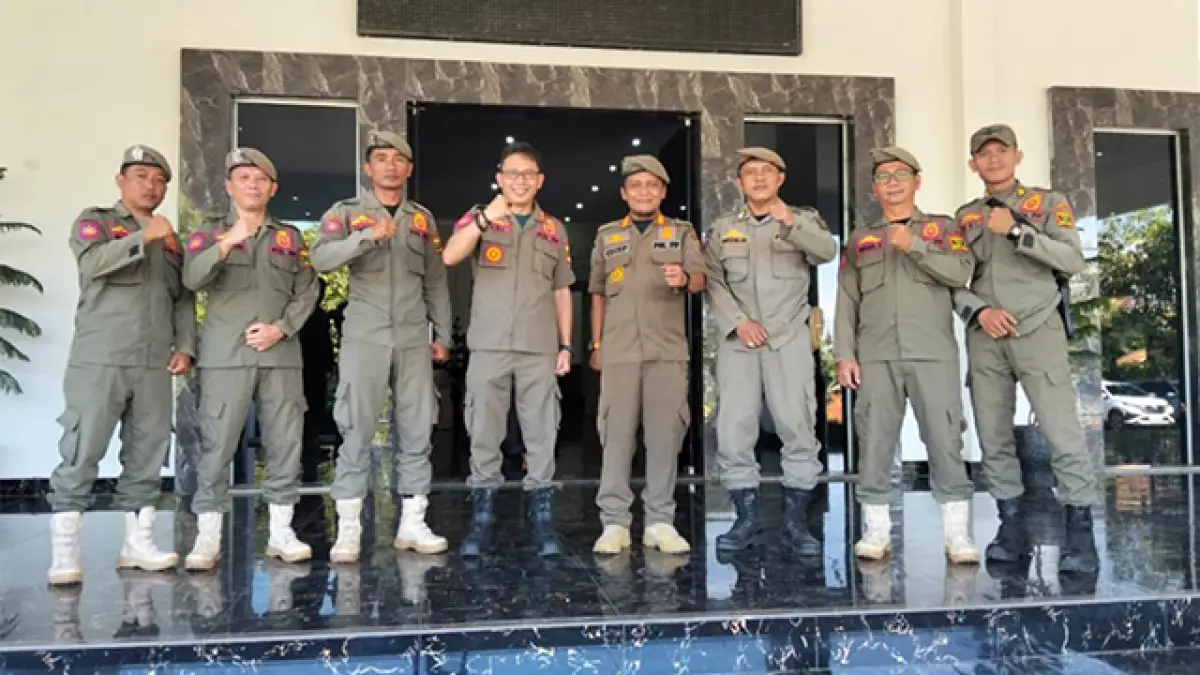 Sidang Berjalan Kondusif, Satpol PP Sukabumi Amankan Rapat Paripurna DPRD