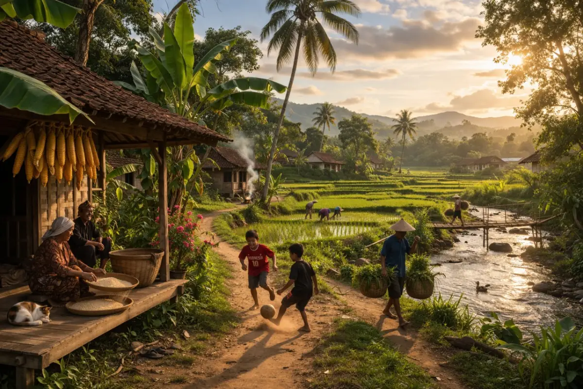 Pembagian Waktu Siang Hingga Sore di Budaya Sunda, Wanci Tunggang Gunung