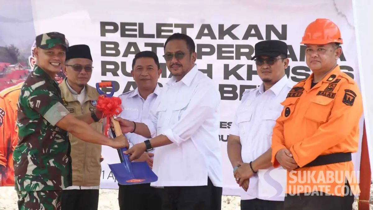 BPBD Sukabumi Dukung Pembangunan Hunian Relokasi bagi Korban Pergerakan Tanah Cikadu