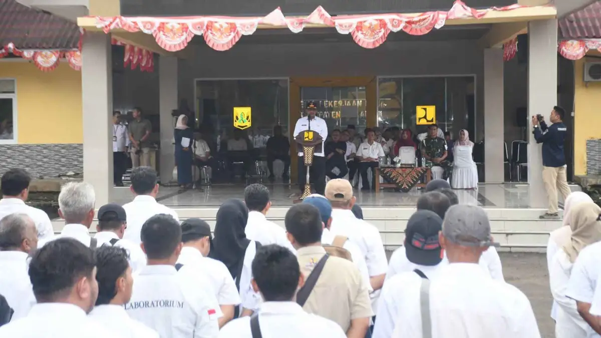 Halalbihalal Dinas PU Sukabumi, Bupati Minta Pegawai Responsif Jawab Kritik Infrastruktur di Medsos