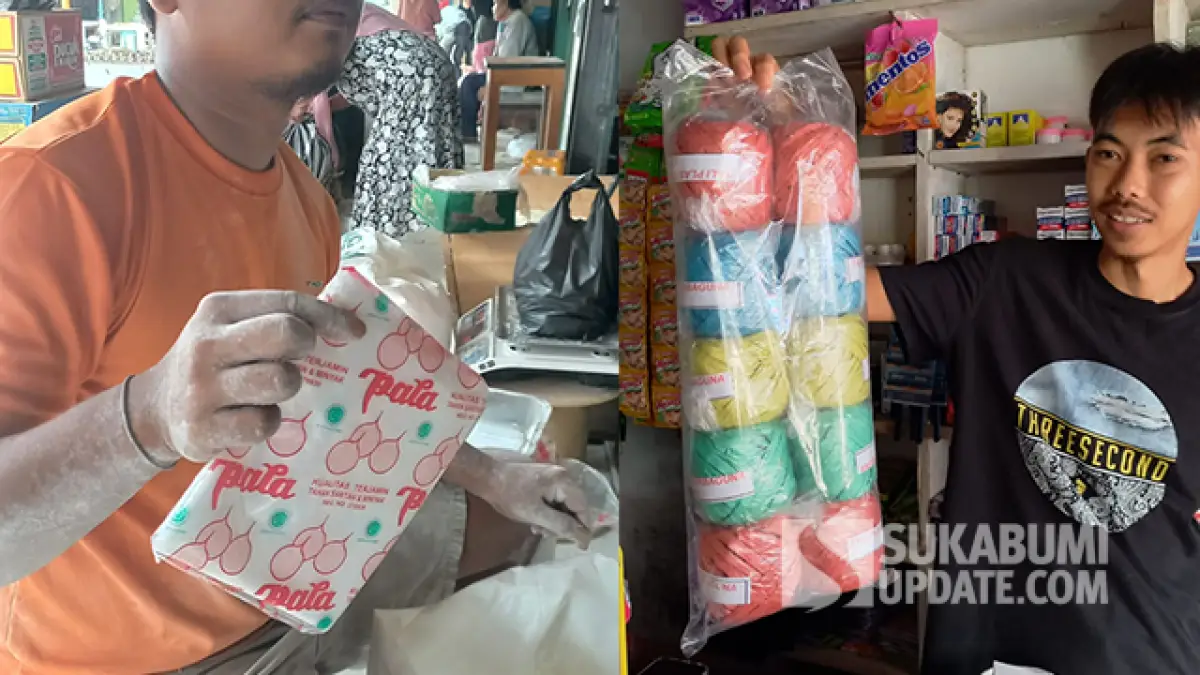 Harga Plastik hingga Tali Rafia Naik di Pasar Surade Sukabumi, Pedagang Menjerit