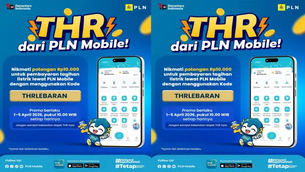 Player “THR dari PLN Mobile”. Program | Foto : Istimewa