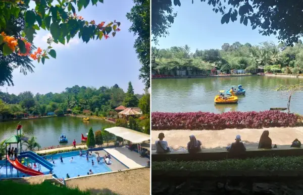 Situ Koi salah satu destinasi wisata murah meriah yang ada di Sukabumi, Jawa Barat (Sumber : Gmaps)