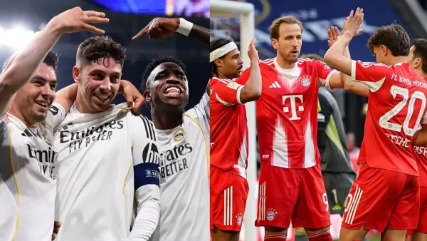 Real Madrid dijadwalkan akan menghadapi Bayern Munchen di leg pertama babak perempat final Liga Champions. (Sumber: web/realmadrid.com & web/fcbayern.com)
