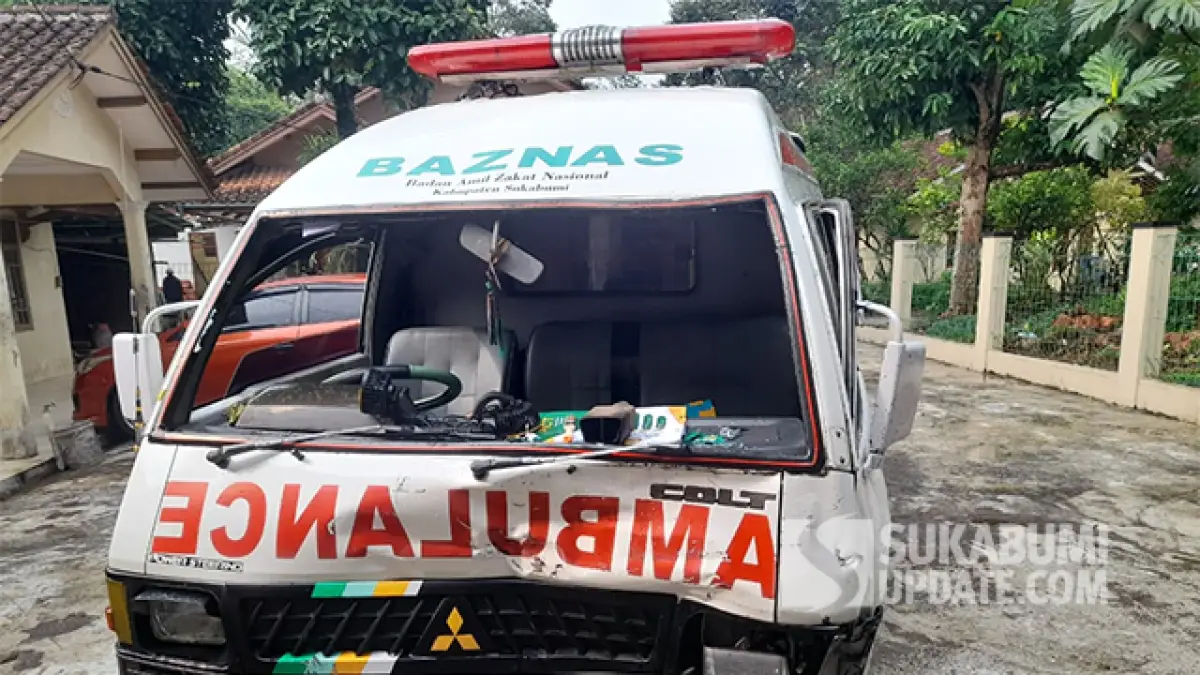 Ambulans Baznas Kecelakaan di Cikembar Sukabumi, Pelayanan Dipastikan Tetap Berjalan