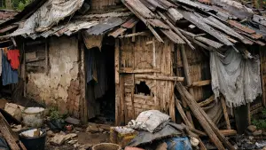 Ilustrasi AI. Bantuan untuk rumah tak layak huni di Kota Sukabumi (Sumber: copilot)