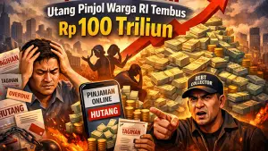 Ilustrasi Pinjol. (Sumber : AI/ChatGPT).