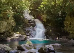 Informasi terbaru seputar Curug Panjang Bogor yang bisa jadi pilihan kamu saat menghabiskan momen libur akhir pekan nanti (Sumber : Instagram/akhoirullah)