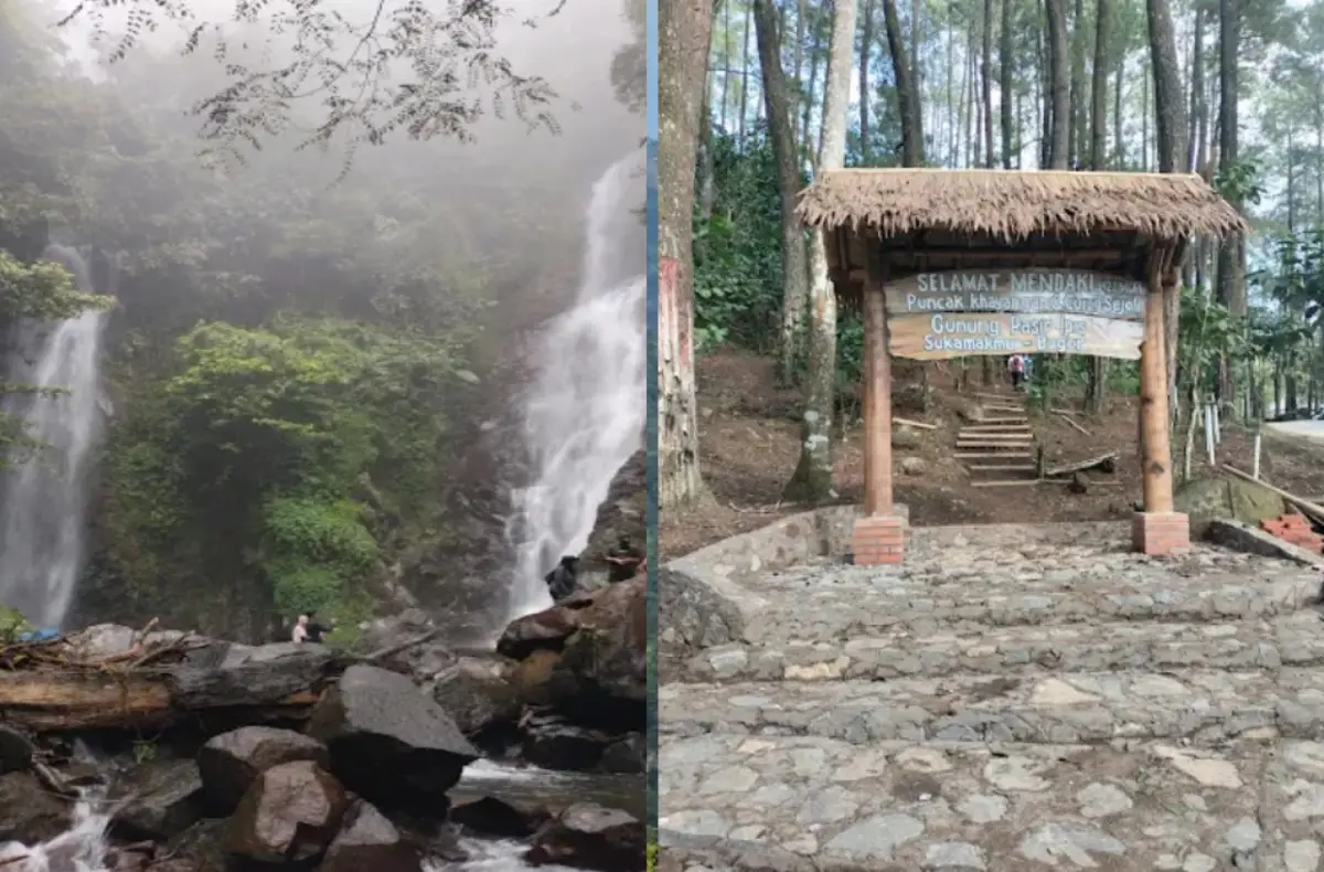 Puncak Khayangan dan Curug Sejoli
