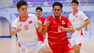 Timnas Futsal Indonesia sukses melaju ke partai puncak Piala AFF Futsal 2026 (Sumber: Instagram/@timnasfutsal)