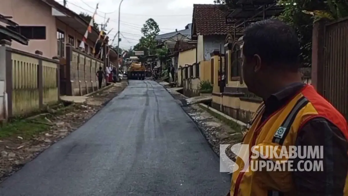 Dinas PU Kabupaten Sukabumi Rehabilitasi 2 Ruas Jalan di Ciambar