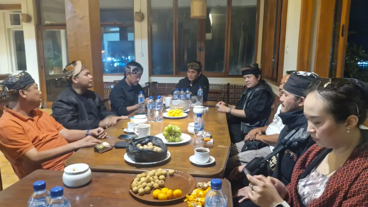 Para Pimpinan Adat kasepuhan Gelar Alam, Cisolok, Sukabumi.