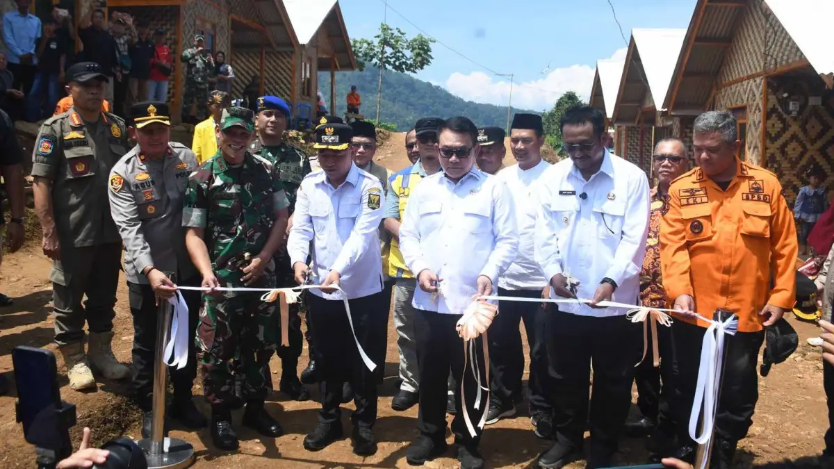 Sinergi Pemkab Sukabumi dan Penasihat Presiden: Resmikan Huntap Adaptif Bencana di Cisolok