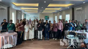 FGD Dispar Sukabumi bersama beberapa stakeholder membahas tata kelola kepariwisataan di Sukabumi. Kamis (16/4/2026). (Sumber: SU/Turangga Anom)