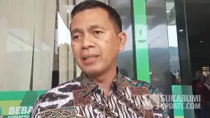 Ketua Komisi III DPRD Kabupaten Sukabumi Hera Iskandar saat diwawancarai. (Sumber: SU/Ibnu Sanubari)