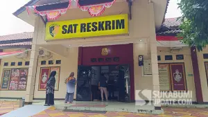 Gedung Satreskrim Polres Sukabumi. (Sumber : SU/Ilyas).