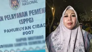 Eni Nuraeni (40), diduga menjadi korban penipuan jual beli tanah di Cibadak. (Sumber : Istimewa.).