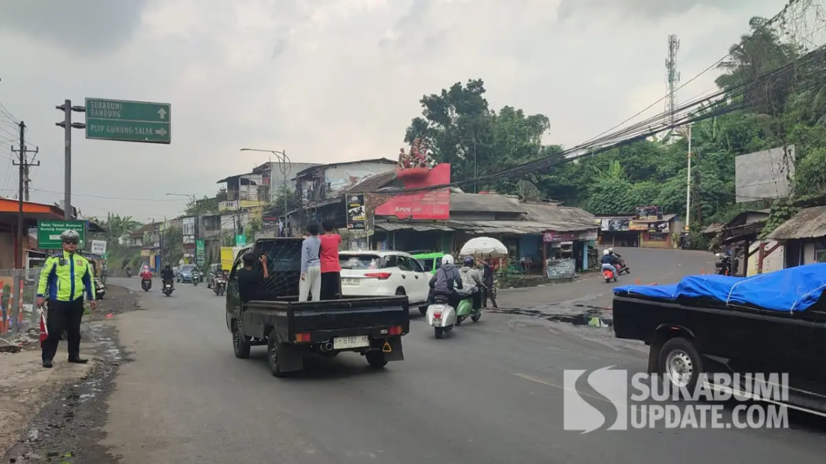 Arus Lalin Weekend ke Sukabumi Meningkat, Polisi Terapkan Sistem Sepenggal