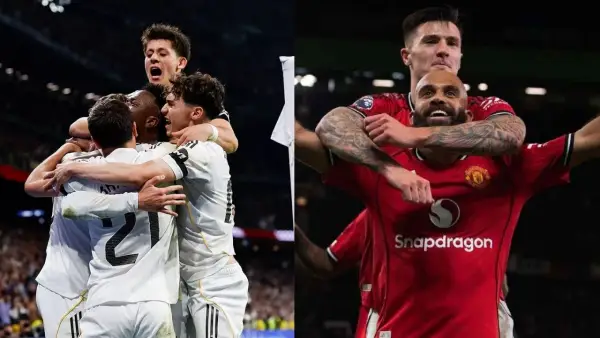Manchester United dan Real Madrid terancam tanpa gelar di musim ini setelah tersingkir di kompetisi eropa dan turnamen domestik. (Sumber: Istimewa)