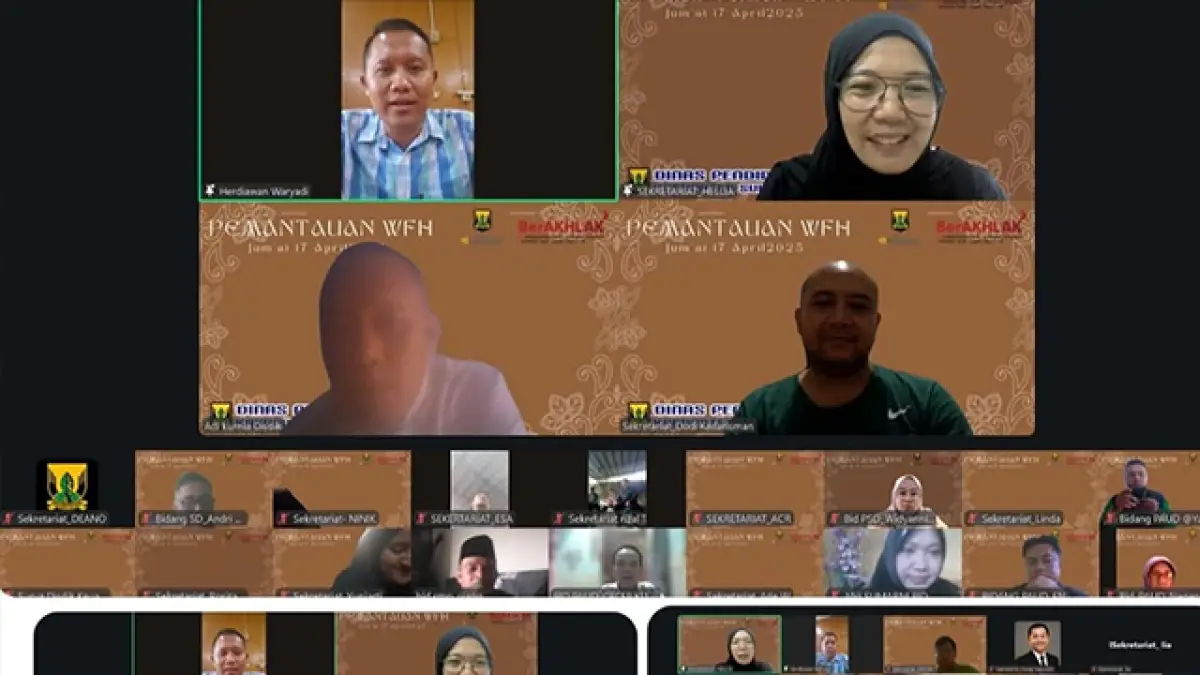 Disdik Sukabumi Terapkan WFH Setiap Jumat, Kinerja ASN Dipantau Secara Daring